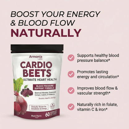 CardioBeets - Soft Chews To Support Circulation And Vitality
