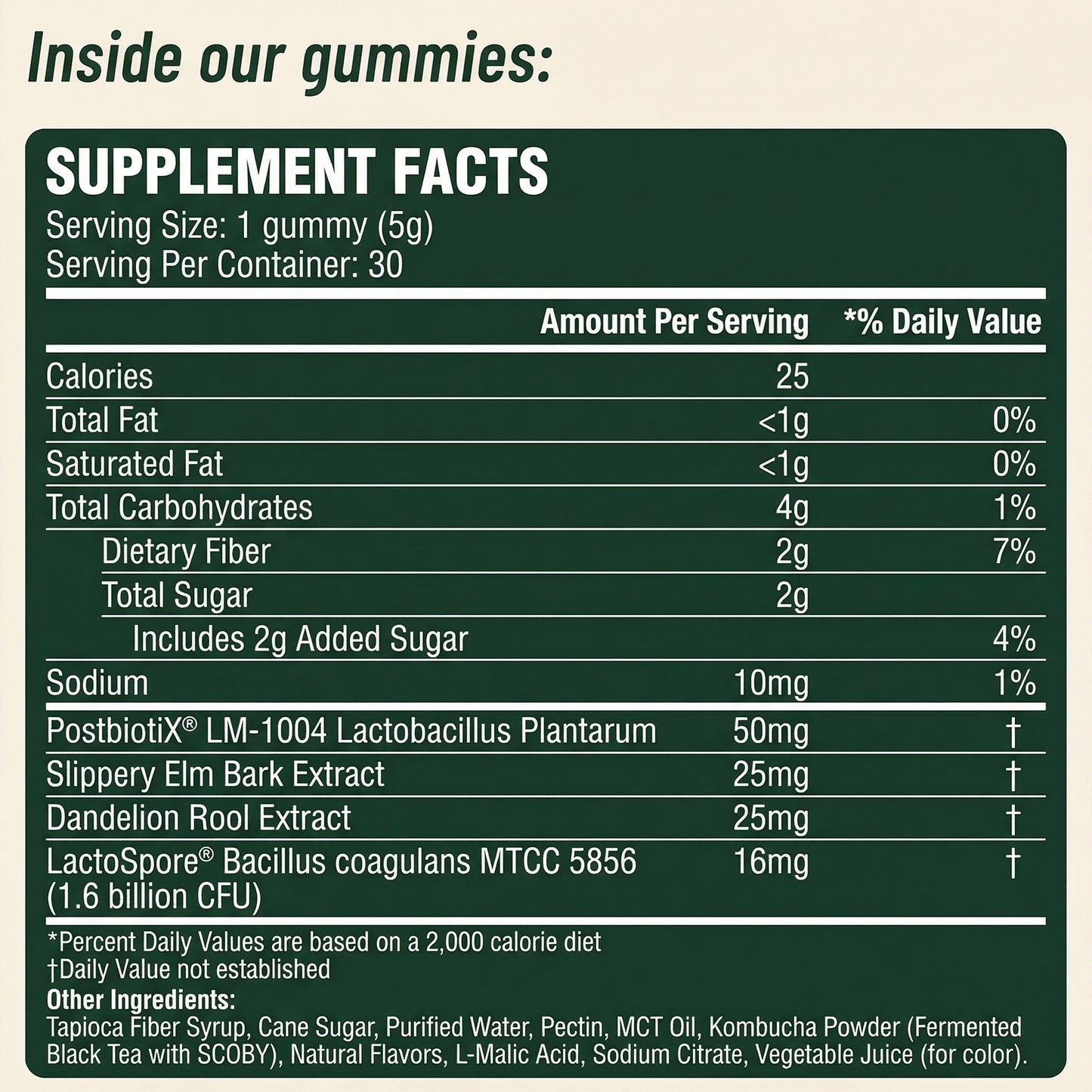 Armonia Labs™ 6-in-1 Probiotic Kombucha Gummies