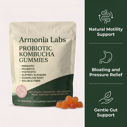 Armonia Labs™ 6-in-1 Probiotic Kombucha Gummies